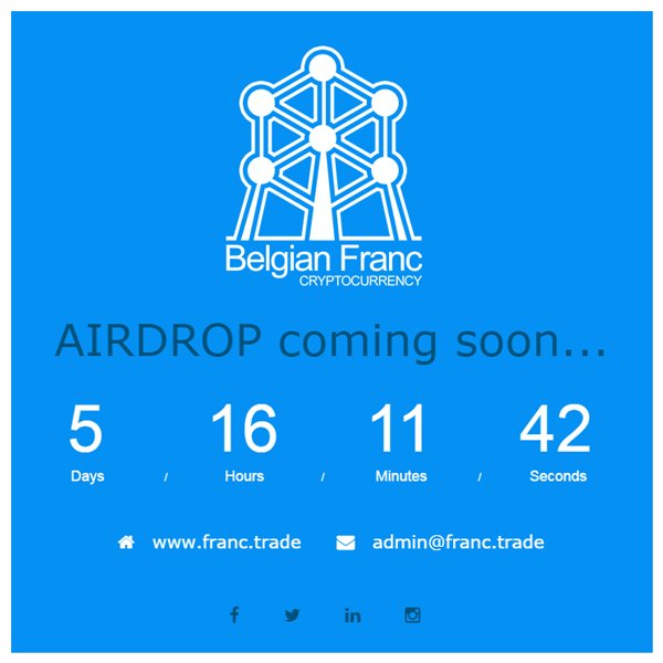Belgian Franc Crypto tweet media