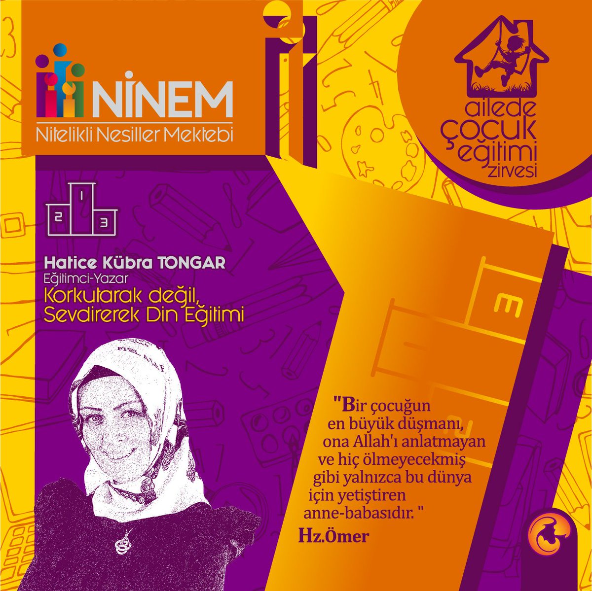 ninemistanbul's tweet photo. Korkutarak Değil Sevdirerek Din Eğitimi !
#haticekubratongar #dinegitimi #cocuk #cocukgelisimi
İrtibat: 0 212 6032593 / iletisim@ninem.org https://t.co/mvYzNdAgVf
