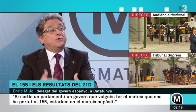 antoniobanos_'s tweet photo. Lo ha dicho el virrey: Si ganamos, las elecciones no valen. Qué @AdaColau, en campaña hablarás de garantías, o de España fraterna? https://t.co/ryW8ZUJ8p4