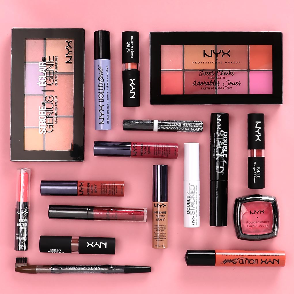 FragranceDirect's tweet photo. RT and FOLLOW to WIN! How much do you love the cosmetics brand NYX? Today we're giving away this amazing bundle of NYX products! #nyx https://t.co/3IH3WkOFWR
