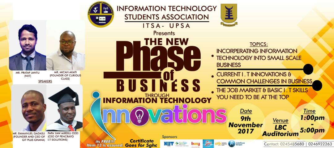 curious_class's tweet photo. Join our founder @therealten as a guest speaker at UPSA next week. #curiousclass #morethanaclass #tech #business https://t.co/nDvhx40iBT