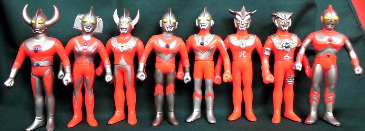ソフビ入荷情報】ポピー キングザウルスシリーズよりウルトラ兄弟が