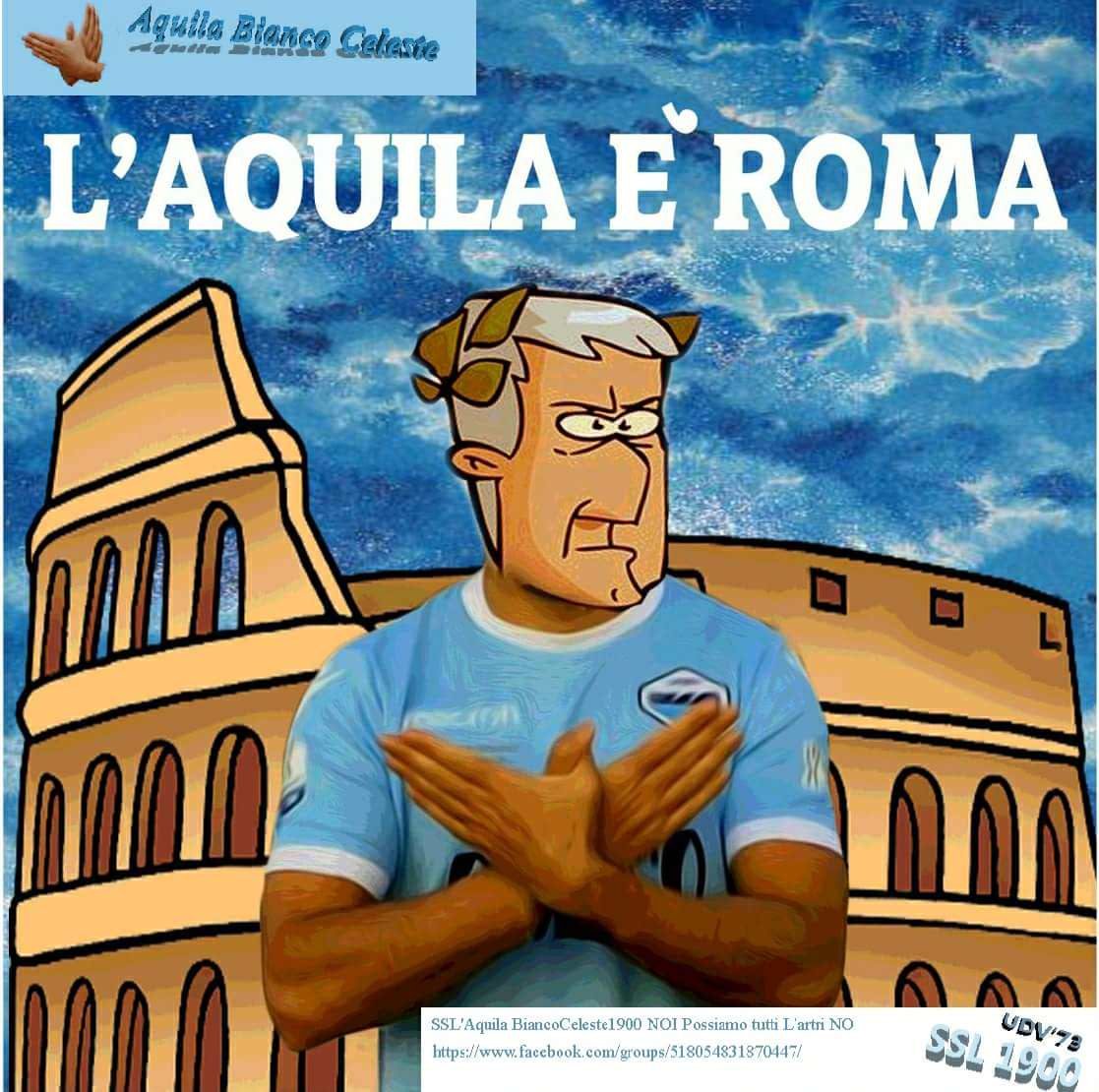 UDV73SSL's tweet photo. Con Le Mani L'AQUILA con La Voce LAZIO LAZIO LAZIO LAZIO LAZIO LAZIO LAZIO LAZIO LAZIO SSLAZIO1900 💪Forza ✋Onore 🦅 INFINIT♾ AMORE💙 UDV'73.
#NoipoSSiAmoLAquilaBiancoCeleste
#perleivinciamo
#sslazio
#lazio1900
#thoalzatolacoppainfaccia
#ermacca https://t.co/PC2SOVTtPN