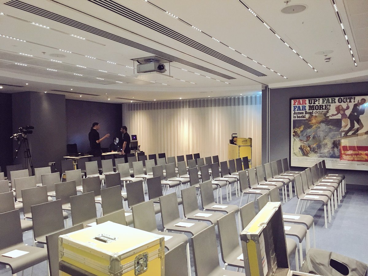TweetMRS's tweet photo. We’ve got the best AV guys in the business, @MissingLinkConf, and over a hundred delegates on their way to fill these seats. #MRSlive https://t.co/fB6Fw2sMCv