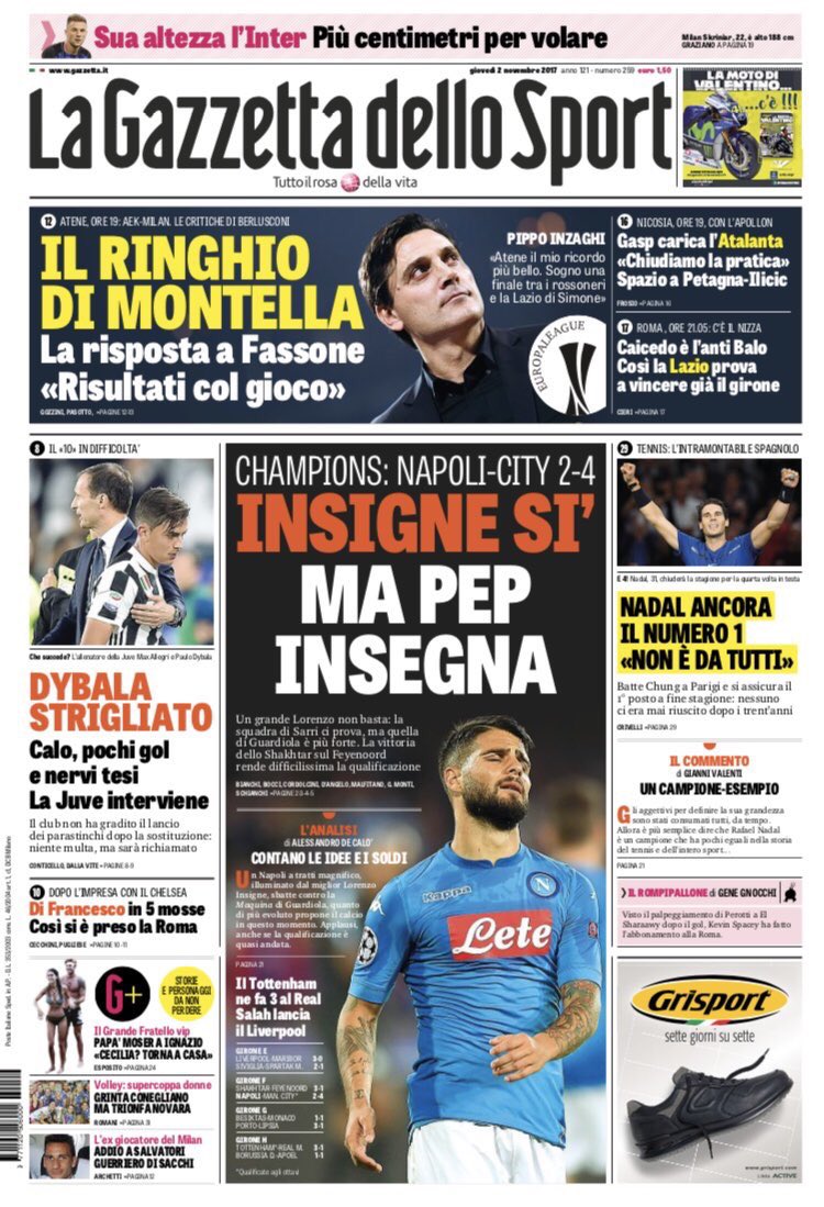 pisto_gol's tweet photo. PrimePagine, troppo &amp; poco https://t.co/Wo6Us3c6la