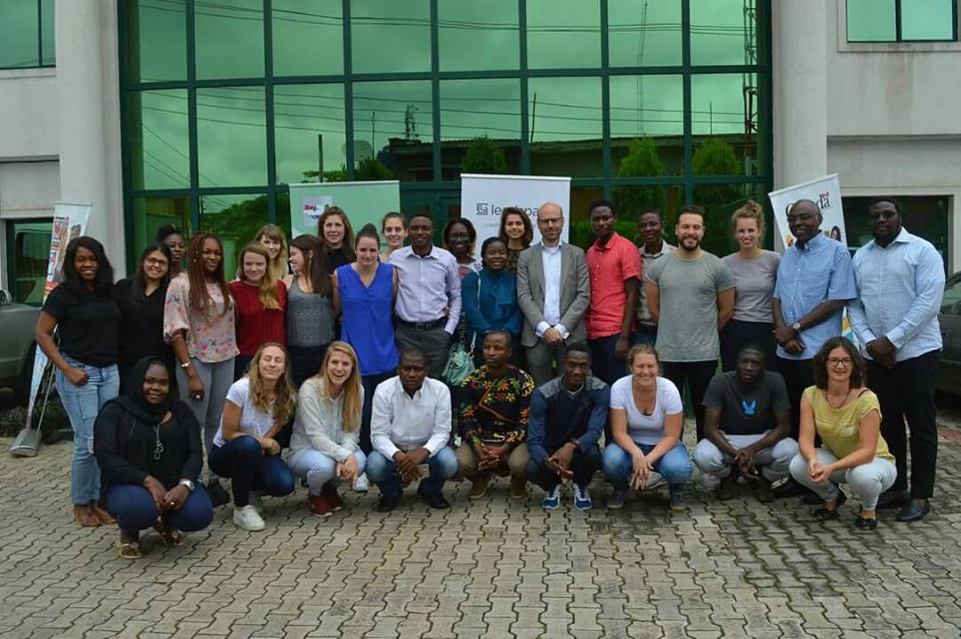TheLeadspace's tweet photo. #Throwback to last week when #LeadspaceOjodu hosted the #DutchNigerian student innovators. 
#Dnsbc17  #BusinessChallenge #leadspace https://t.co/lDYOY3rvBL