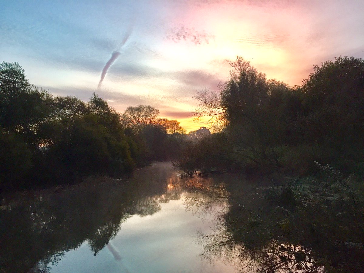 livewellactive's tweet photo. Walking by the River Stour this morning... beautiful. https://t.co/ToOJhPG6OZ