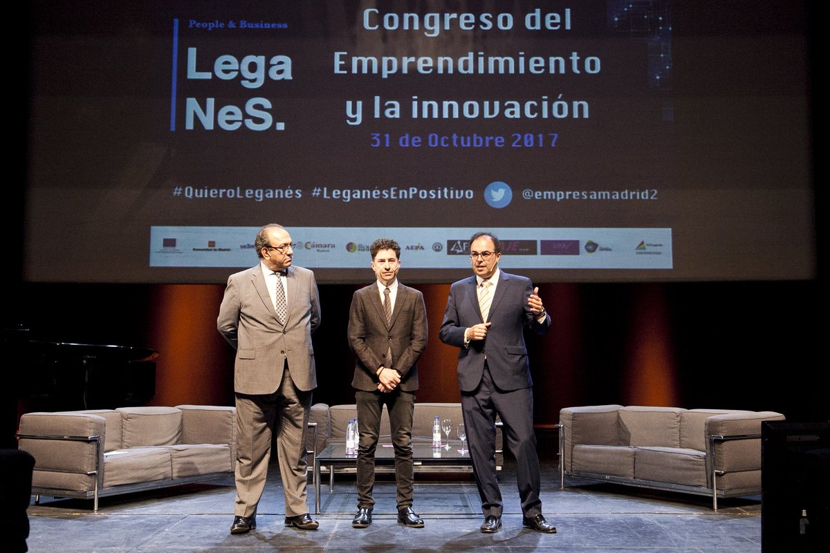 #Economía <a href="/SantiagLlorente/">Santiago Llorente</a>  y <a href="/ruben_bejarano/">Rubén Bejarano</a> destacan compromiso de <a href="/AytoLeganes/">Ayuntamiento de Leganés</a>  con iniciativas q impulsen creación de empleo en #Leganés