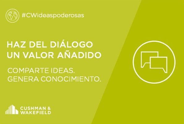 ¡Buenos días! El diálogo entre los miembros de tu equipo es clave para el rendimiento de la empresa #CWideaspoderosas #WorkPlace #FelizLunes