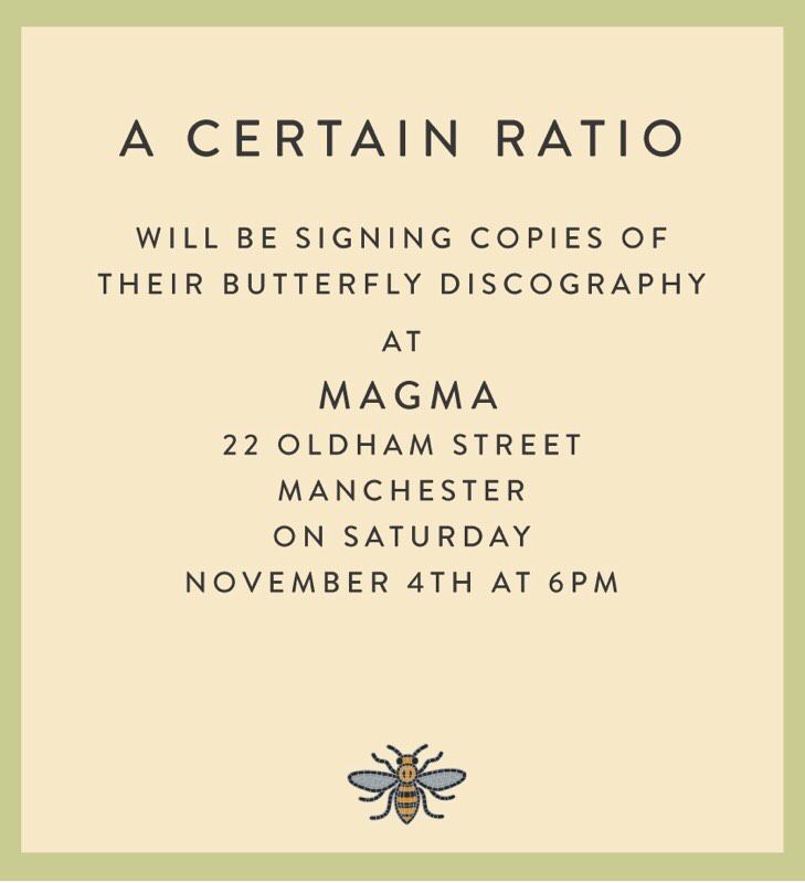 RETWEET to win
ACR postcard booklet
Winner 9am Nov 4th
(same day as our signing session at <a href="/Magma_MCR/">Magma - Manchester</a> 6pm/7pm
<a href="/BBC6Music/">BBC Radio 6 Music</a> <a href="/MuteUK/">Mute</a> #Manchester