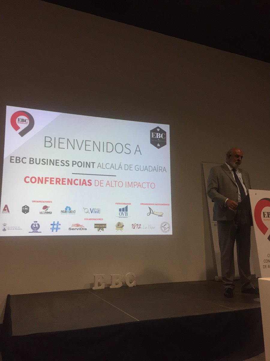 Bienvenidos a #EBCBusinessPoint, comenzamos nuestras conferencias de Alto Impacto en <a href="/Alcaladguadaira/">Alcalá de Guadaíra</a>