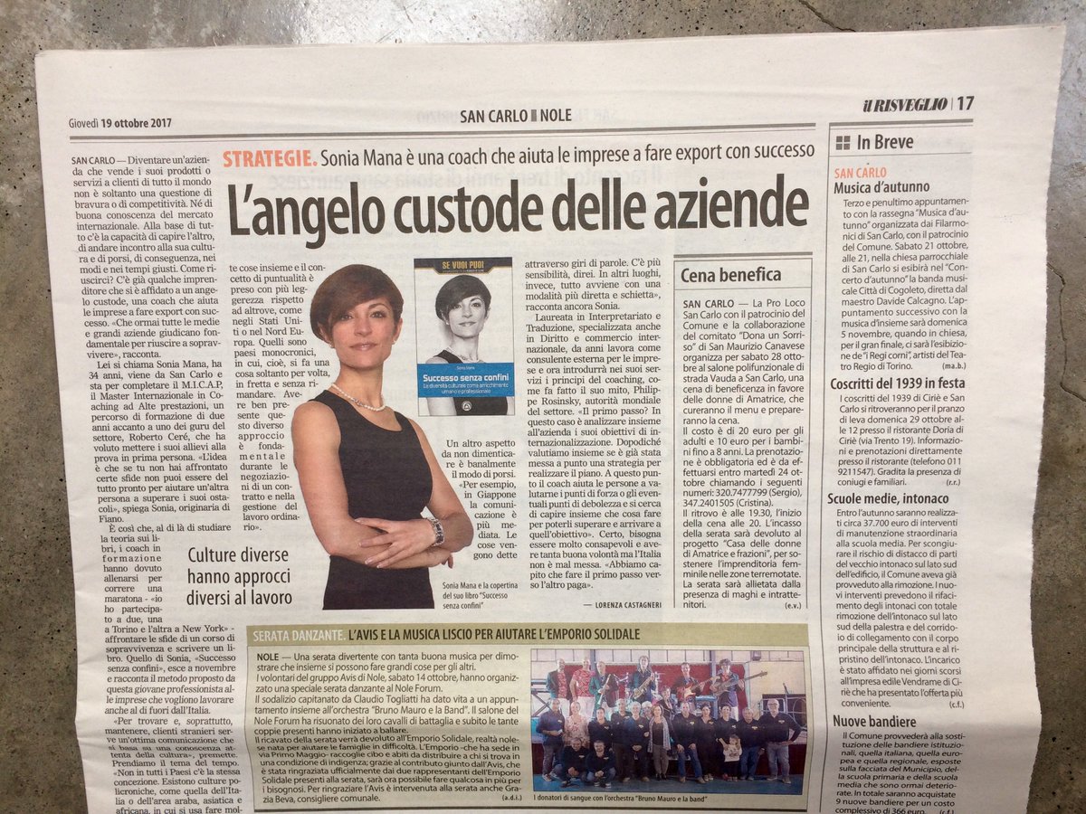 Da sempre il mio sogno è stato di fungere da facilitatrice di risultati, in particolare fra persone di culture differenti.#coaching #passion