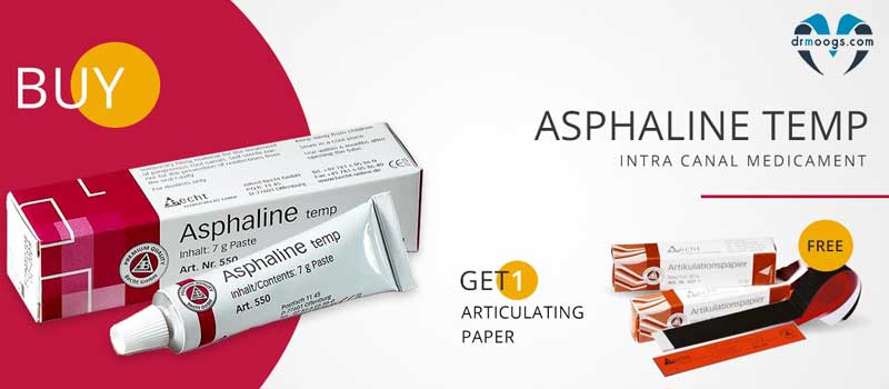 DrMoogs's tweet photo. Today's Deal
Buy Asphaline Temp – Intra Canal Medicament and get 1 Articulating Paper FREE
Shop Now https://t.co/KAiJOkszjP
#DrMoogs https://t.co/70MKibPnjB