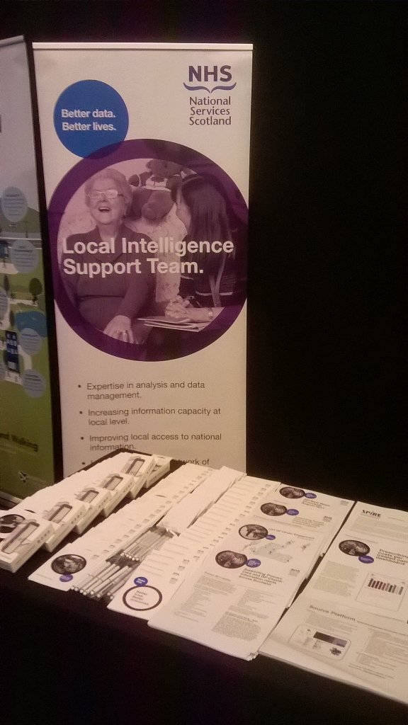 cstevenson26's tweet photo. LIST Team at the PHI stand show  how we are supporting  Health and Social Care Partnerships and GP Clusters. https://t.co/TRNrDlJaP7