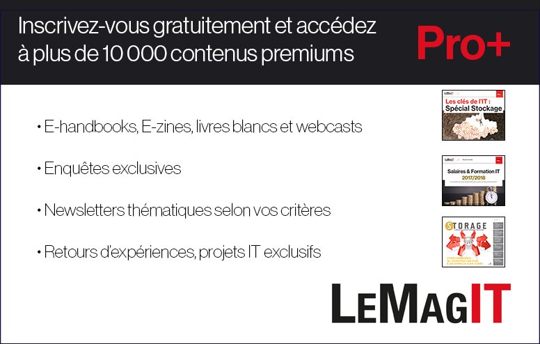 LeMagIT's tweet photo. Inscrivez-vous gratuitement sur #LeMagIT pour aller encore plus loin dans l'#IT --> https://t.co/7sYENWFkI0 #bigdata #news #transfodigitale https://t.co/HXdYTMX3p2