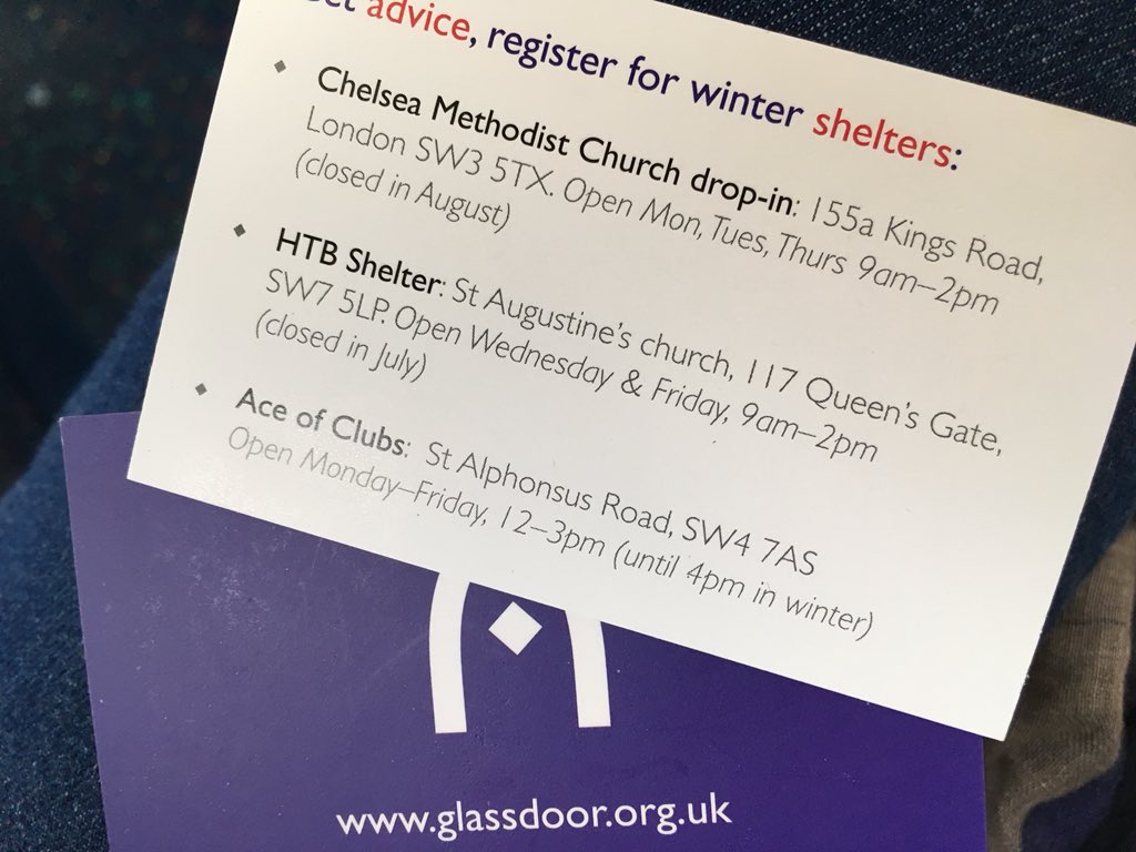Glass Door Homeless Charity tweet media