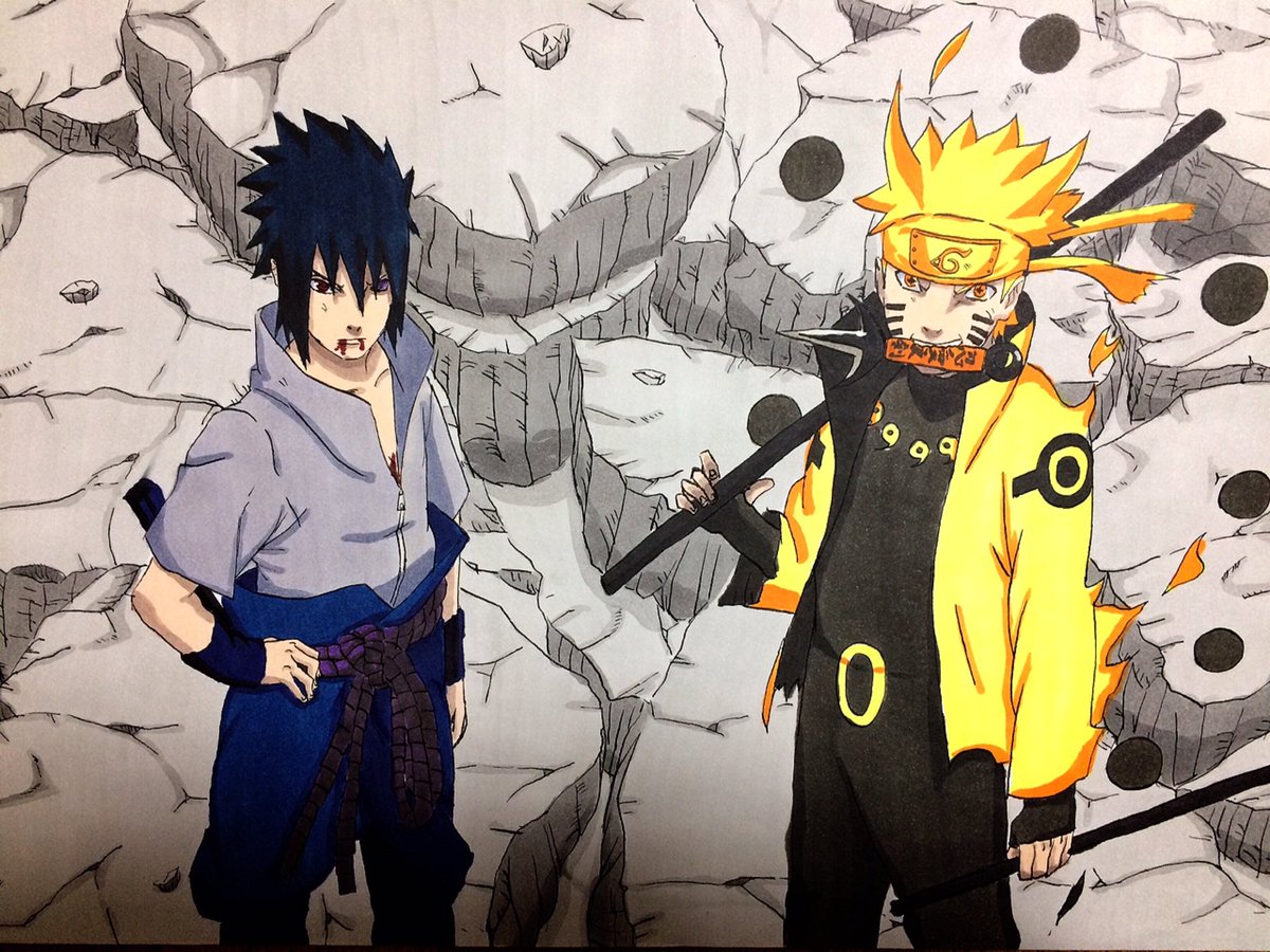 Uzivatel 竜也 Na Twitteru Narutoのナルトとサスケです Narutoshippuden Naruto うずまきナルト うちはサスケ コピックイラスト Naruto好きと繋がりたい フォローワー募集中 イラスト好きな人と繋がりたい