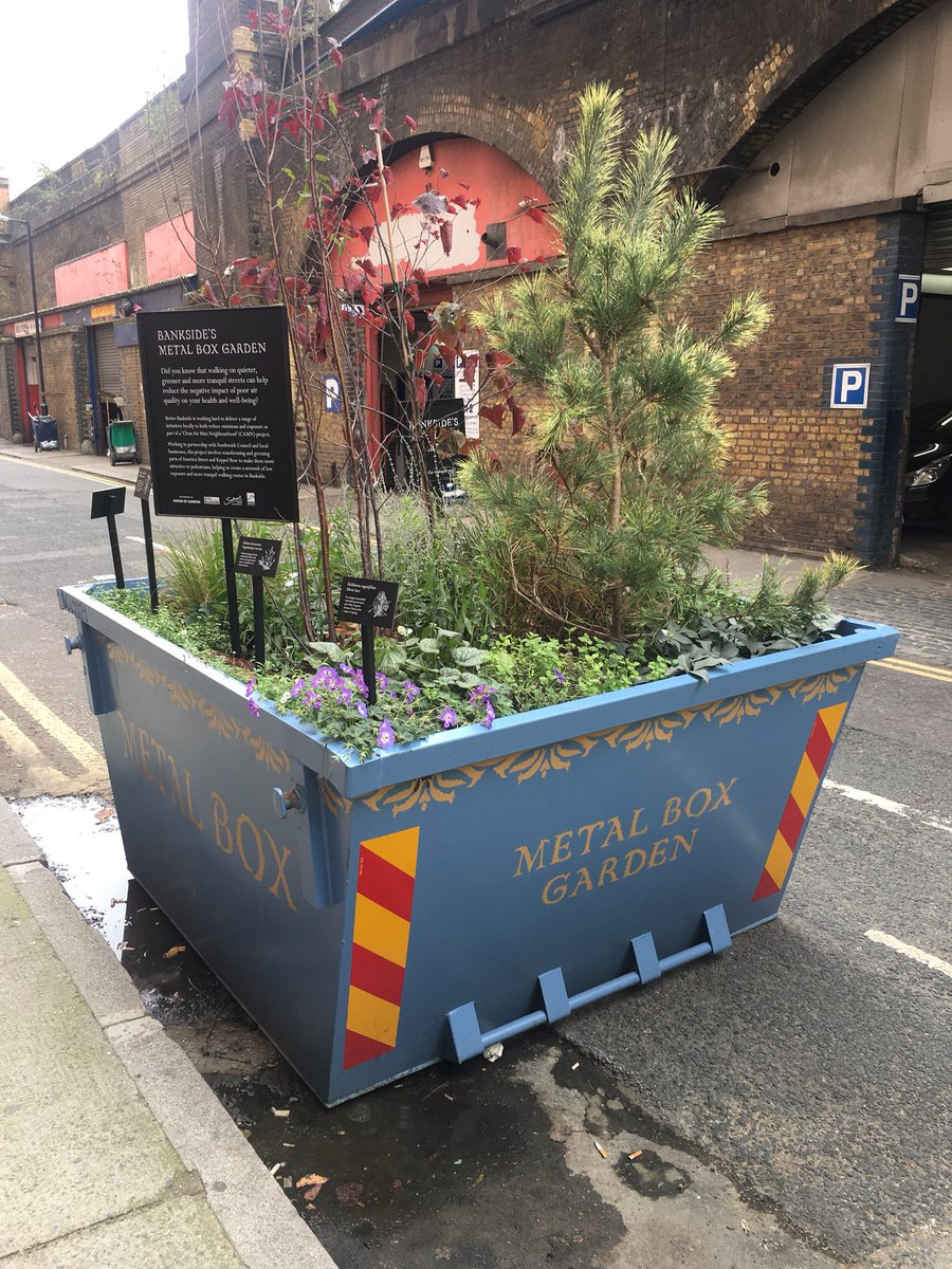 CullBrendan's tweet photo. Love this #metalboxgarden https://t.co/fvUlgFhHPJ