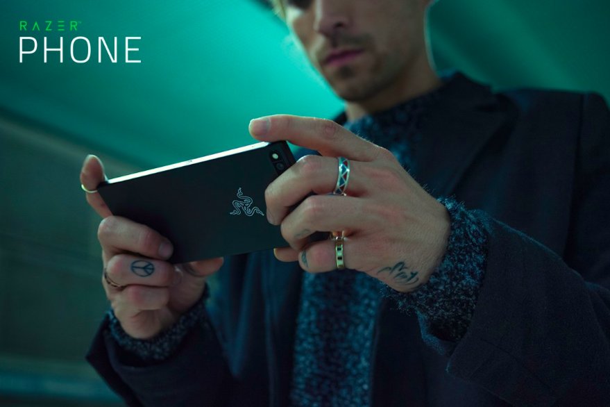 materiel's tweet photo. Finally confirmed! @Razer launched its first gaming smartphone “Razer Phone” powered by #Fingerprints’ #touch #sensor #FPC1145. #razerphone https://t.co/TuzA3TxC9V