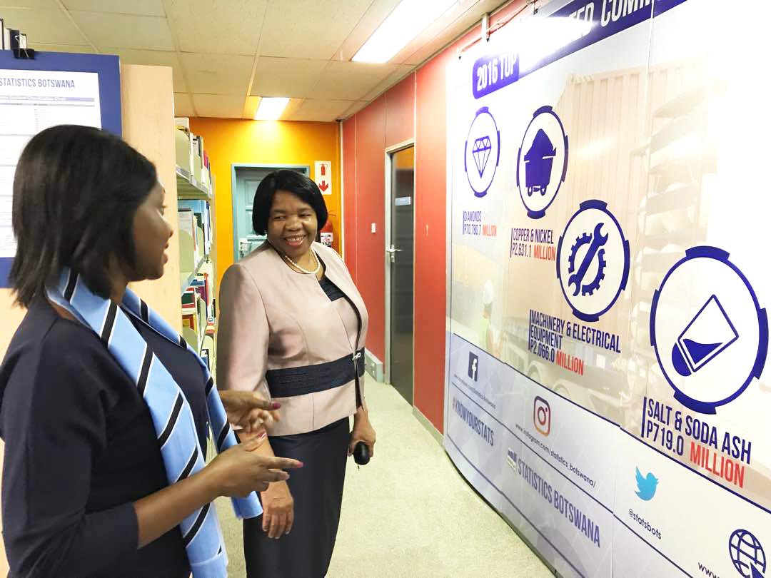 statsbots's tweet photo. #openaccessday Statistician General Anna Majelantle opened the information Resource Center to start off the day #KnowYourStatsBW #informationResourceCenter https://t.co/50RrbTwkP5