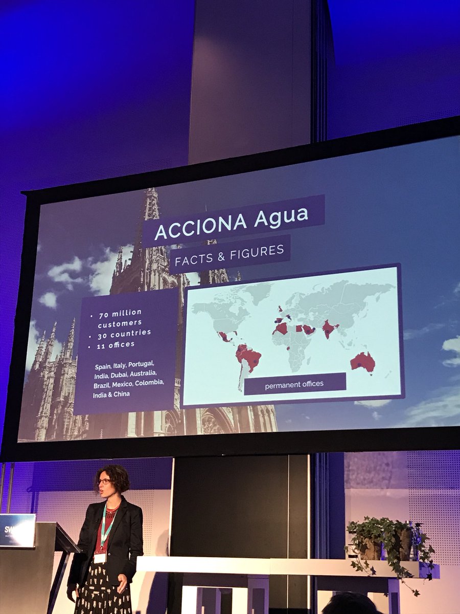 J_J_Malfeito's tweet photo. Great presentation by @AnaJiménezBanzo about smart water management at #SW4EU project workshop. @SW4EU, @ACCIONA Agua. https://t.co/iQV8ZSo0dB