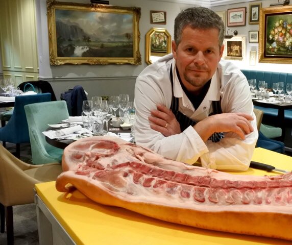 DingleyDellPork's tweet photo. Guy pre demo @CheffinsBeau with PEPPA @Passion2Inspire https://t.co/5Luis14FbQ