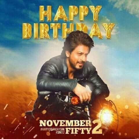 shoumitradevdon's tweet photo. Shah Rukh Khan (@iamsrk) 52'nd #HappyBirthday. #SRK Wishing You Many Happy Returns Of The Day... https://t.co/XnLt91WUFg