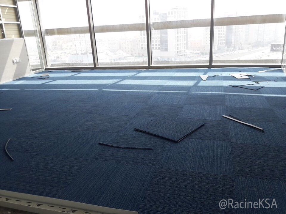 RacineKSA's tweet photo. Our ongoing project
#Carpet Tiles" latest collection, 
Inspired by color, Imagined By an Artist, Created for Designers #Business Tower
#KSA https://t.co/jAwlgyvlE2