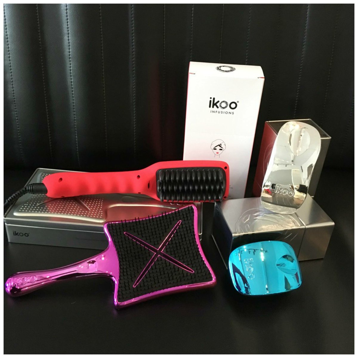 Now which do You love the Most.....#ikoo #beautifulbrushes