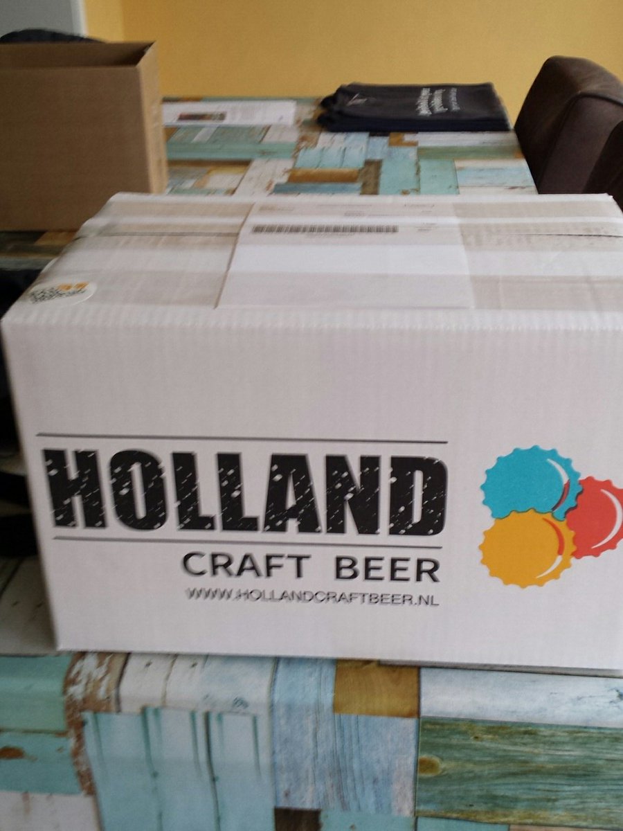 De eerste gaat de deur uit