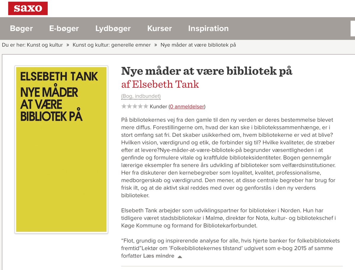 elsebethtank's tweet photo. Den er ikke stor, men har mange tanker om biblioteker og identiteter. https://t.co/kdIKSzSCUN #biblioteket "bibliotekarforbundet https://t.co/xJZKcwtZiq