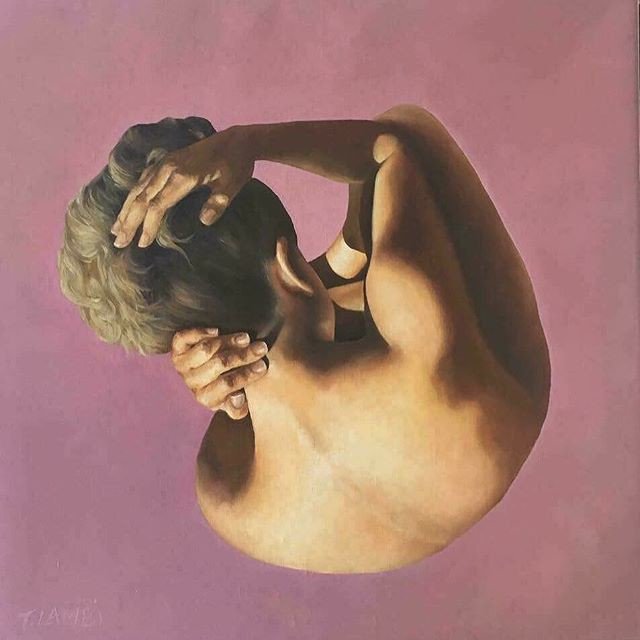 Reposting <a href="/trishalambi/">Trisha Lambi</a>:
Free Falling  is part of the Beautiful exhibition Picasso Today and is for sale - contact