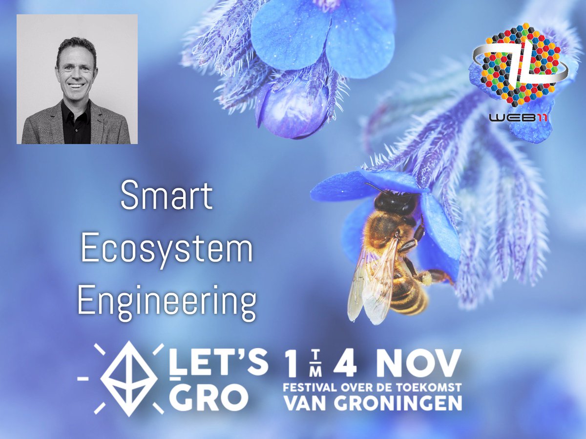 _web11_'s tweet photo. Kom morgen om 15:30 naar @letsgro050 voor een helder overzicht waarom Smart Ecosystems een prachtige kans voor Groningen zijn. https://t.co/OWFVwNkOVn