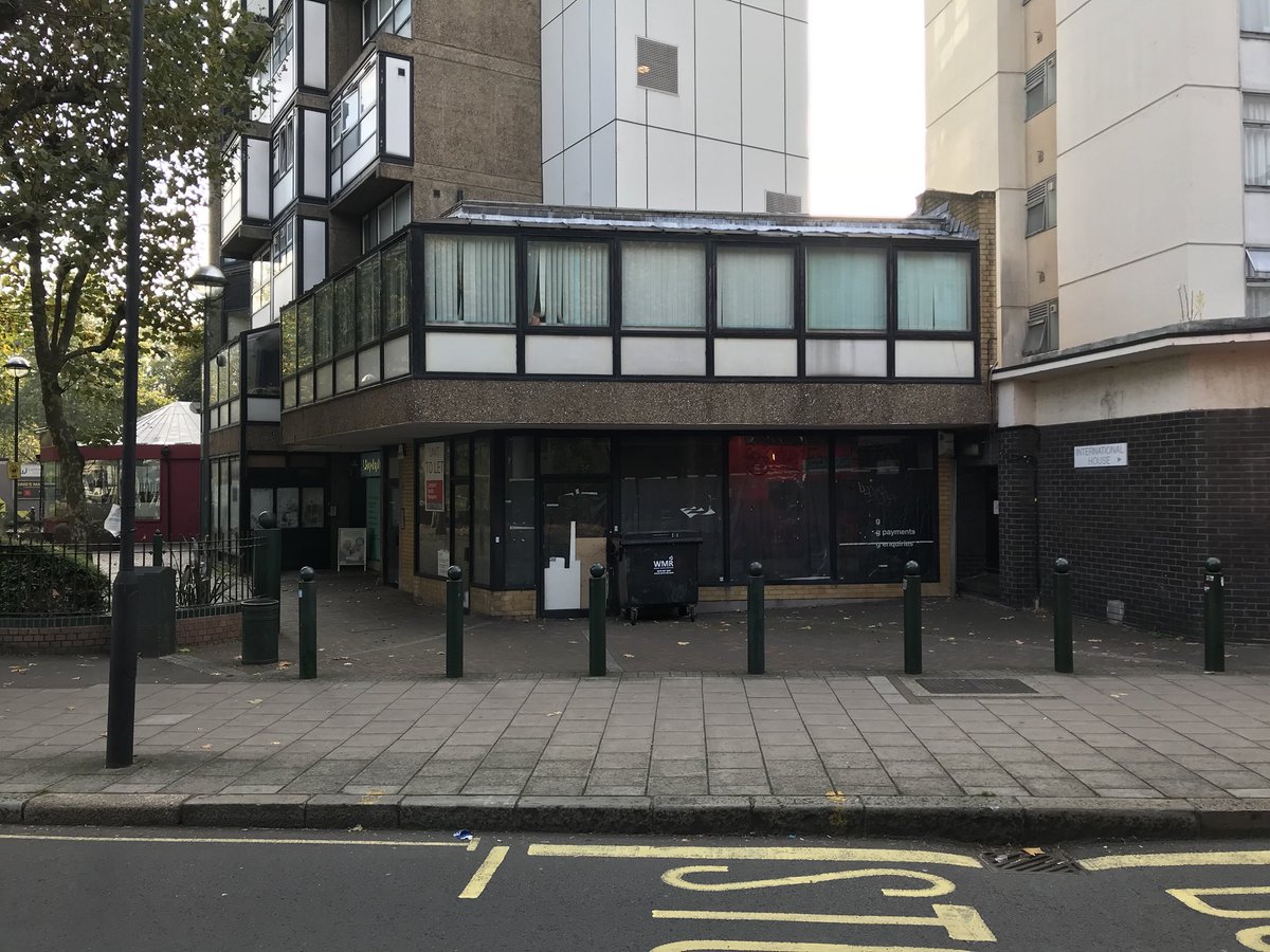 Cold but busy morning in South East London today, working with Lambeth Council for the conversion of this vacant B1 office building