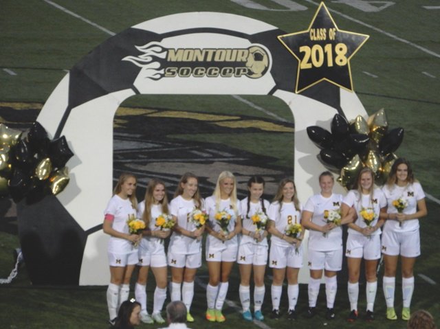 Thank You <a href="/soccer_montour/">Montour Girls Soccer</a> for yet another WPIAL playoff season. Be proud. YUGE nod to the 9 Seniors. 4 years of leadership. Take a bow.