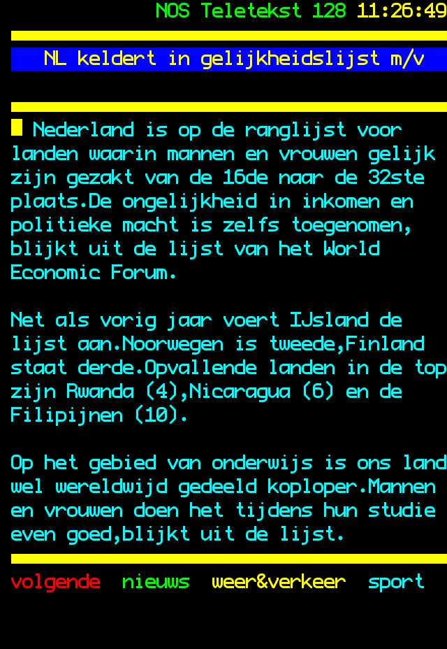 Mij is altijd verteld dat we in een ontwikkeld land leven. Gedeeld via: nos.nl/ttapp