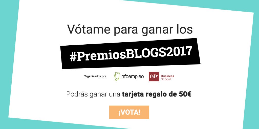 Nuestro blog elegido para los #Premiosblogs2017 #moda 👏👏 puedes votar aquí 😙😙 infoempleo.com/premios/premio…
<a href="/Kissmylook/">kissmylook</a>