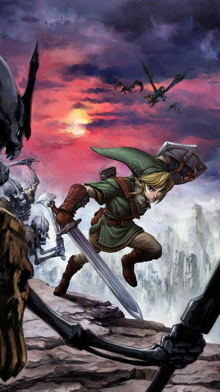 The Legend Of Zelda Mobile Wallpaper