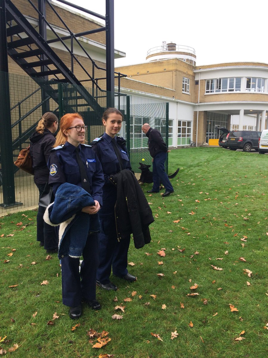 Voice of Youth 2017 kicks off with Angela and Shannon spending the day at the Dog Training Establishment  at Keston #YouthCan <a href="/metpoliceuk/">Metropolitan Police</a>