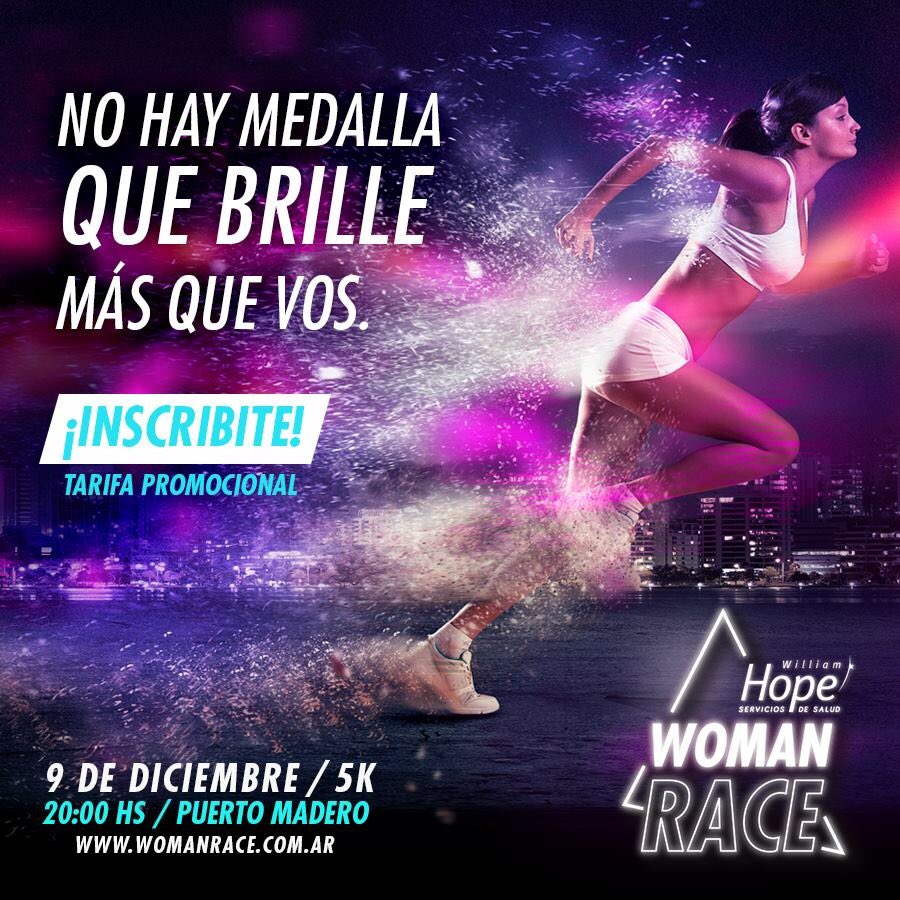infofotorun's tweet photo. Solo ELLAS
El 09 de Diciembre las mujeres brillan en la Woman Race nocturna de William Hope.
Inscribite ahora en https://t.co/yDF4ErNQa1 https://t.co/xTDOEna8kj