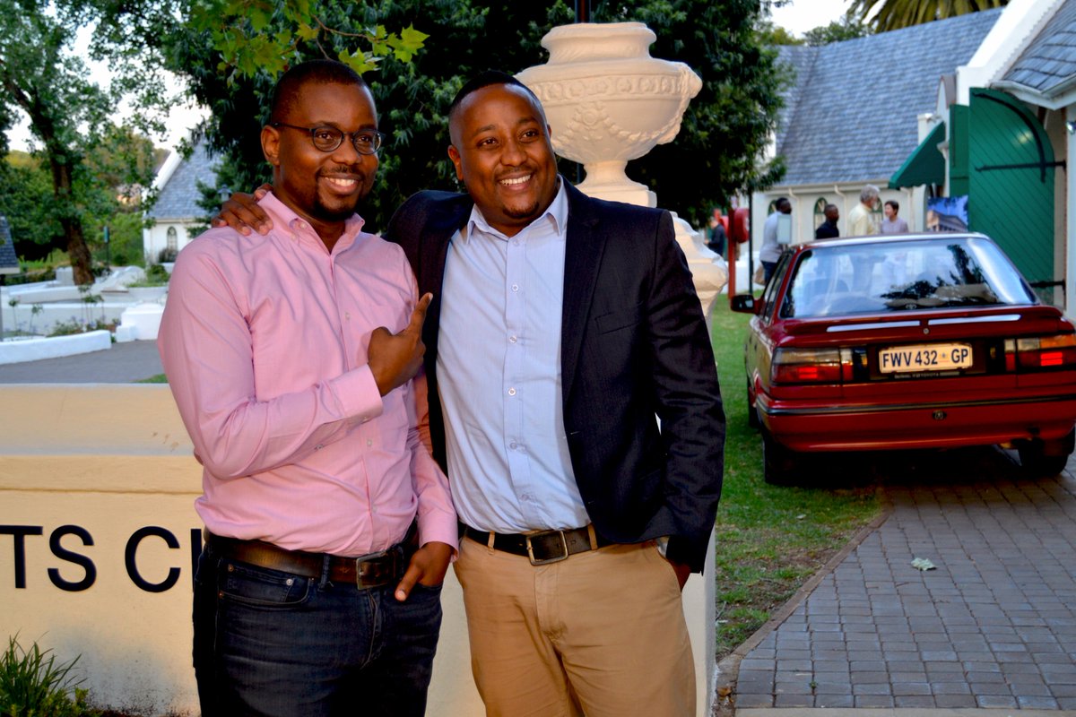 Honoured to have been part of <a href="/musakalenga/">Musa Kalenga</a>'s book launch <a href="/WitsAlum/">Jay Hellman</a>. Quality thinker. Quality entrepreneur. Quality mate. #ATRU #AndilesTake