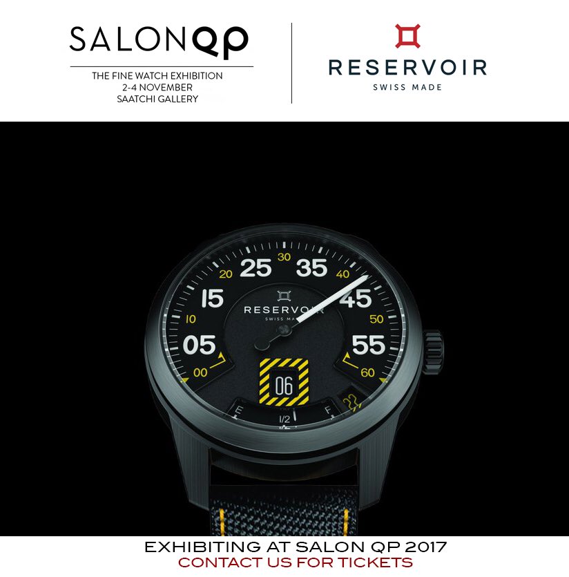 VERITIMEWATCHES's tweet image. You will be able to see this new line of luxury Swiss-made watches today at #SalonQP 
@ReservoirWatch - a radical way to read time.