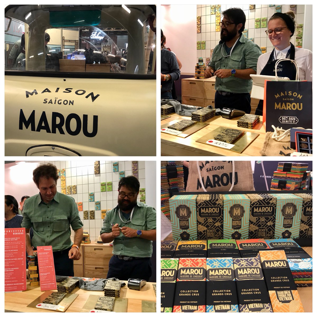Thomas Bourdeau (@tbourdeau) on Twitter photo .<a href="/MarouChocolate/">MAROU CHOCOLATE</a> Du chocolat 🍫vietnamien 🇻🇳 économiquement exemplaire 👉🏻rfi.my/1tVd.t <a href="/salonchocolat/">Salon du Chocolat</a> .<a href="/MarouChocolate/">MAROU CHOCOLATE</a> Du chocolat 🍫vietnamien 🇻🇳 économiquement exemplaire 👉🏻rfi.my/1tVd.t <a href="/salonchocolat/">Salon du Chocolat</a>