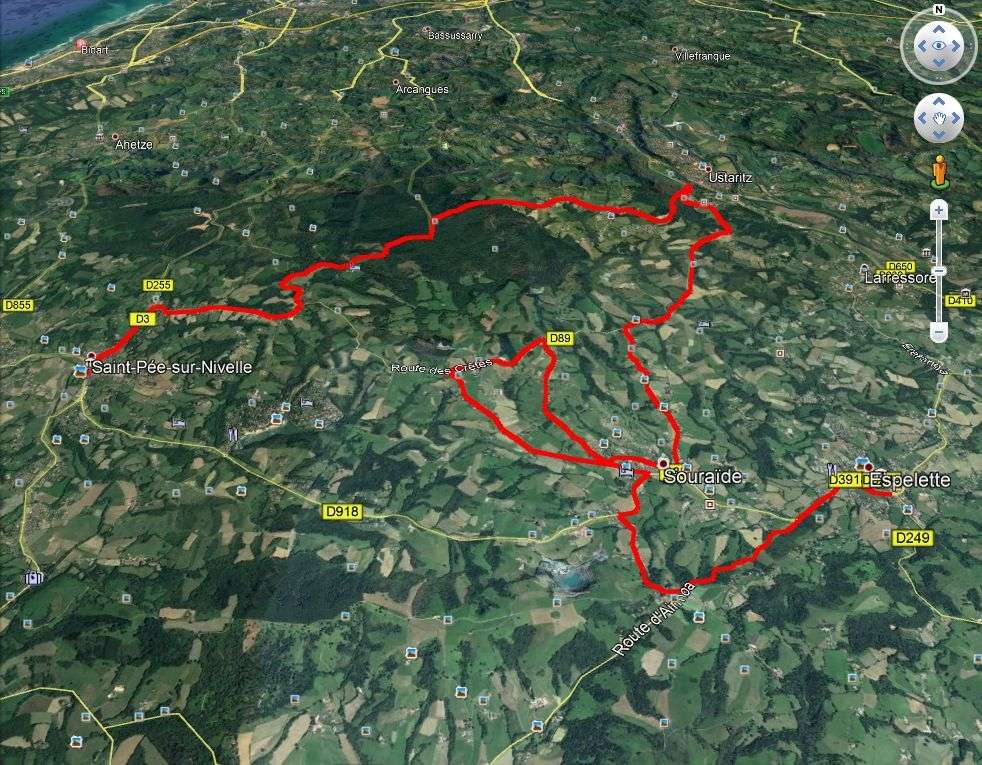 SO_Paysbasque's tweet image. Tour de France 2018 au #Paysbasque : le parcours exact du contre-la-montre entre Saint-Pée et Espelette sudouest.fr/2017/11/02/tou…