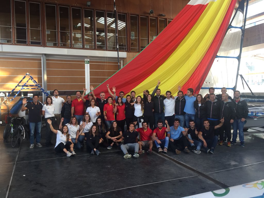 Nuestro equipo preolímpico está reunido en Santander, preparando el segundo ciclo. #teamESP 🔝🇪🇸💪
