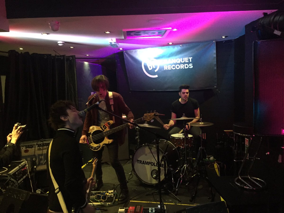 signed albums and footage from a great in-store from Trampolene at banquetrecords.com/trampolene/swa…