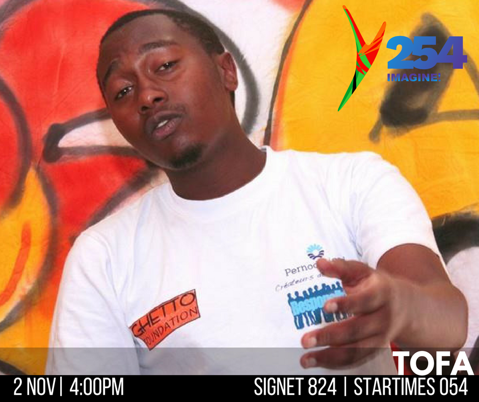 Y254Channel's tweet photo. Catch Tofa of Mathare Empire this evening on the bounce bar #bounce254 https://t.co/DRPZveE70A