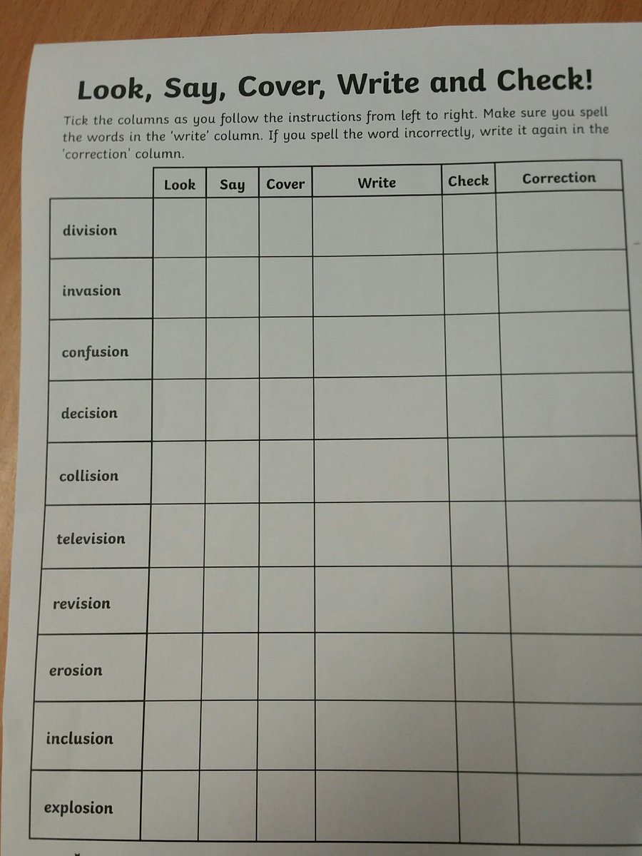MrWilliamsQSN's tweet photo. This week's year 4 spellings. https://t.co/MY1EpS6TEy