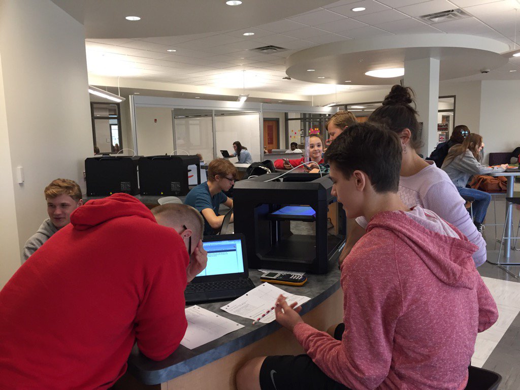 CantonLocal's tweet image. Geometry lab work.  3D printing.  Essay writing.  Conversation.  It’s all happening the the DC!