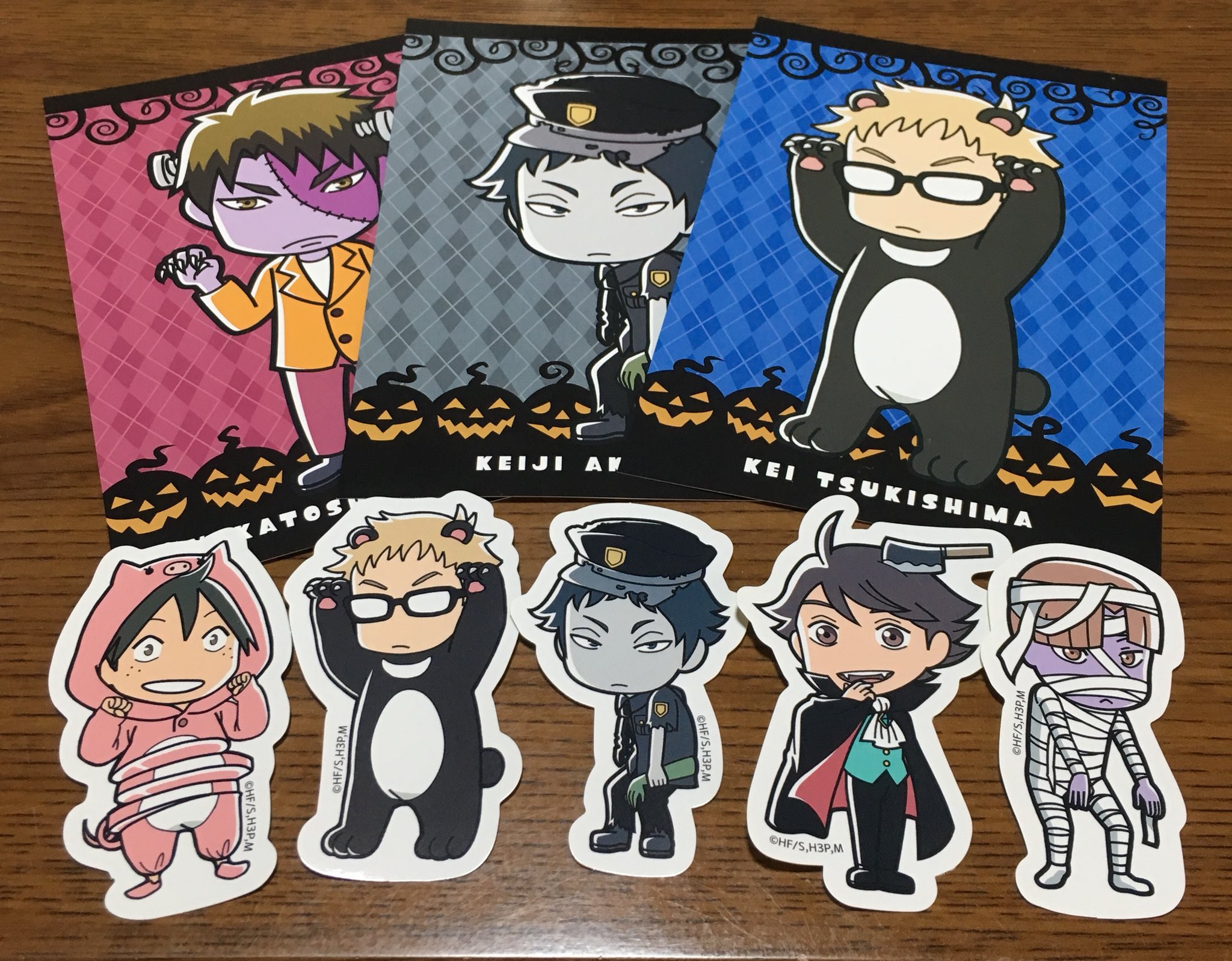 ハイキュー‼︎ j-WORLD 孤爪研磨 ハロウィン アクリルキーホルダー ハイキュー‼︎ j-WORLD 孤爪研磨 ハロウィン アクリル